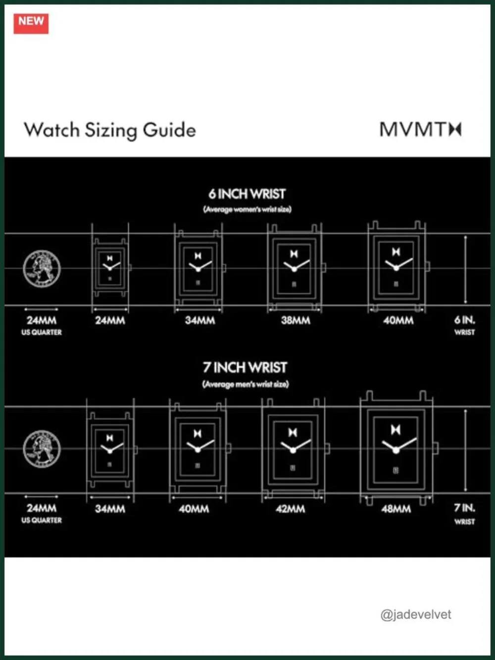 Square Minimalist Watch - Stainless Steel - Quartz - 50m Water Resistance -